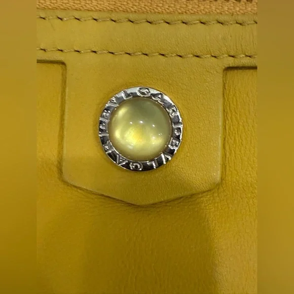 Bulgari Bvlgari Yellow Leather Tote Bag - Picture 13 of 16